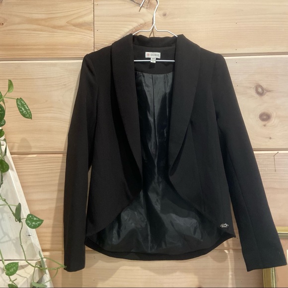 Guess Jackets & Blazers - Guess Chic Black Open Blazer XS